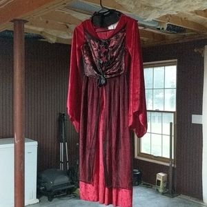 Red vampire costume